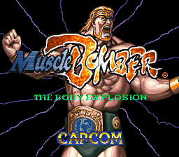 Muscle Bomber - The Body Explosion (Japan) Title Screen